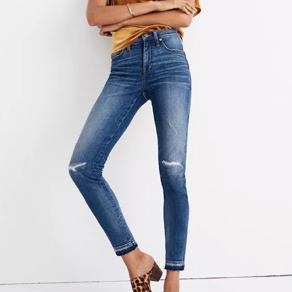 Madewell 9” High-Rise Skinny